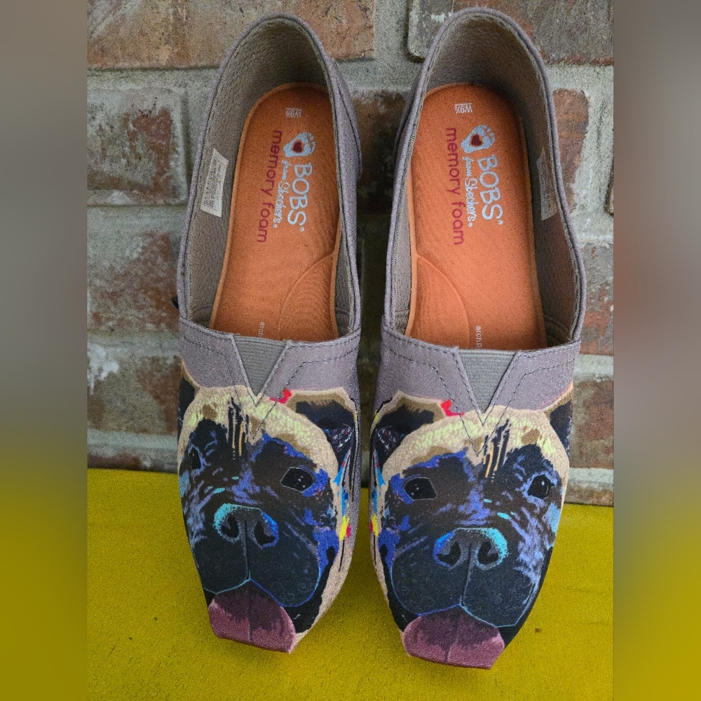 BOBS FOR DOGS BY SKECHERS Slip On Flats 9.5M